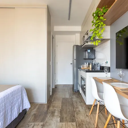 Studio Encanto, Rooftop, Piscina, Sauna, Academia 圣保罗 Exterior photo